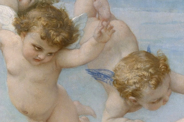 Die Geburt der Venus (Cabanel) Detailausschnitt 3